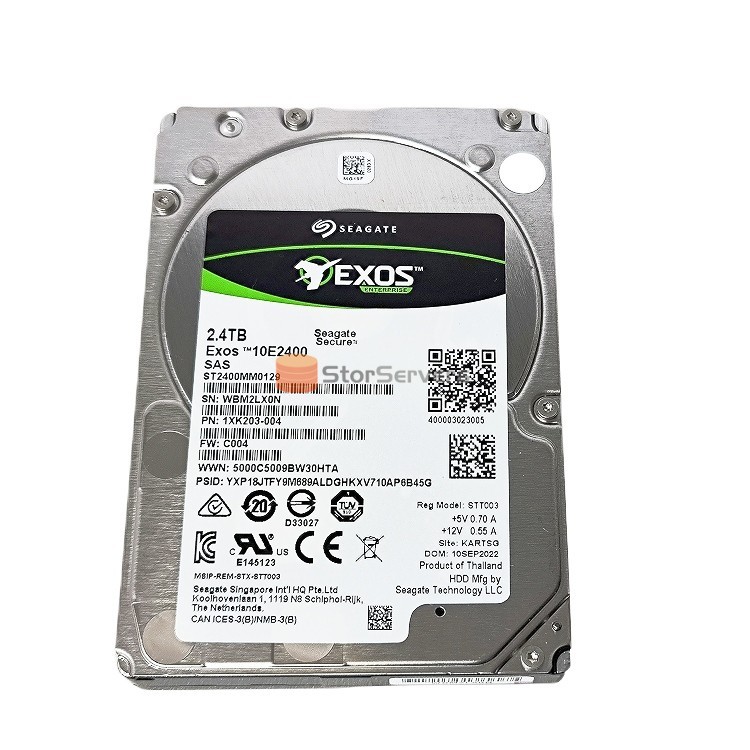 서버용 Seagate ST2400MM0129 SAS 하드 드라이브 HDD