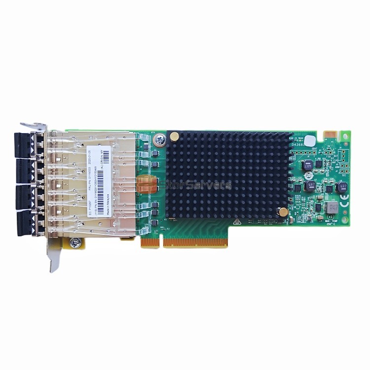 Emulex LPE31004-M6 파이버 카드 4포트 16GFC 파이버 채널 FC HBA