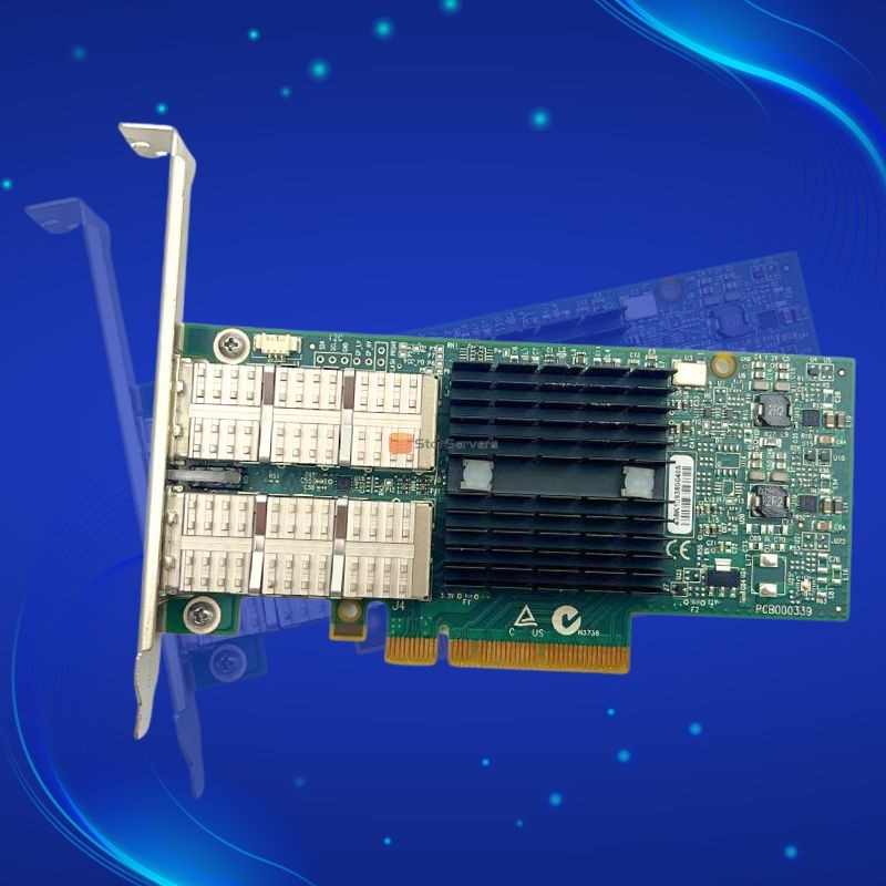 네트워크 카드 MCX354A-FCBT PCIe 3.0 x8 2포트 Eth40G/IB56G 이더넷 서버 어댑터
