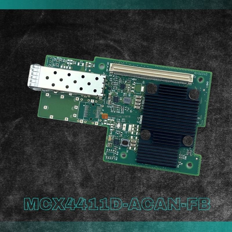 네트워크 카드 MCX4411D-ACAN-FB OCP2.0 PCIe 3.0 x8 1포트 25G SFP28 이더넷