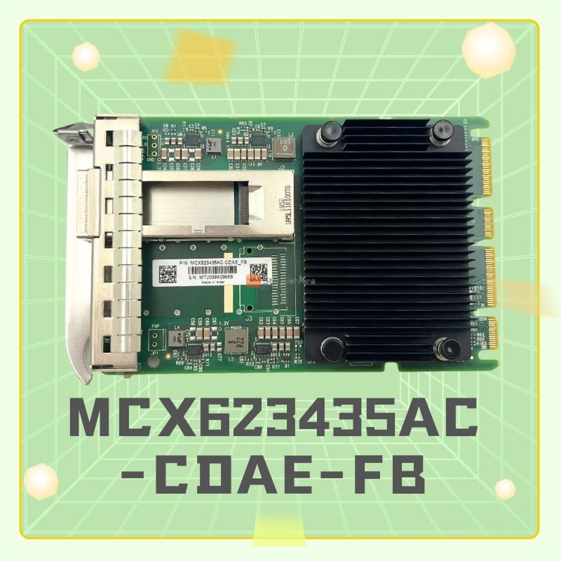 네트워크 어댑터 MCX623435AC-CDAE-FB OCP3.0 100G QSFP56 재고 있음