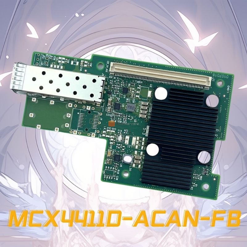 네트워크 어댑터 카드 MCX4411D-ACAN-FB OCP 2.0 PCIe 3.0 x8 1포트 25G SFP28 재고 있음